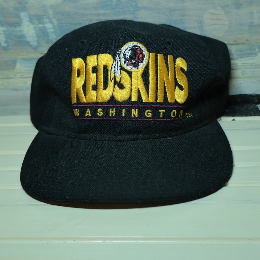 Washington Redskins Wool Youngan Barline Snapback Hat Cap OSFA Nfl 90s Football